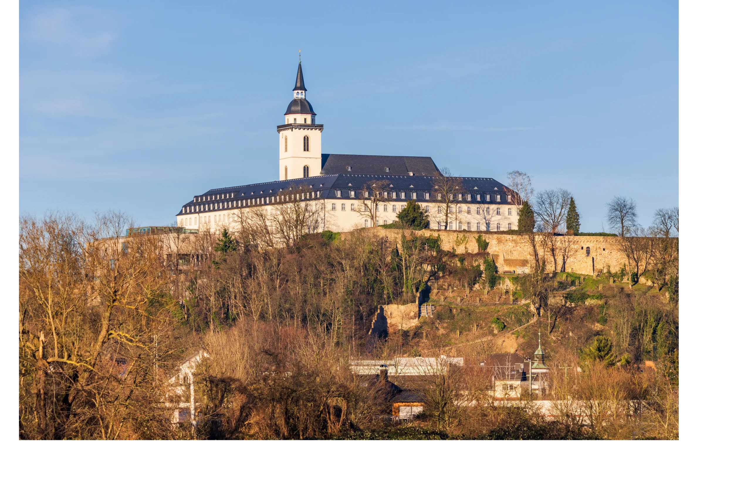 Simbolbild für den Wahlkreis: Die Abtei in Siegburg
